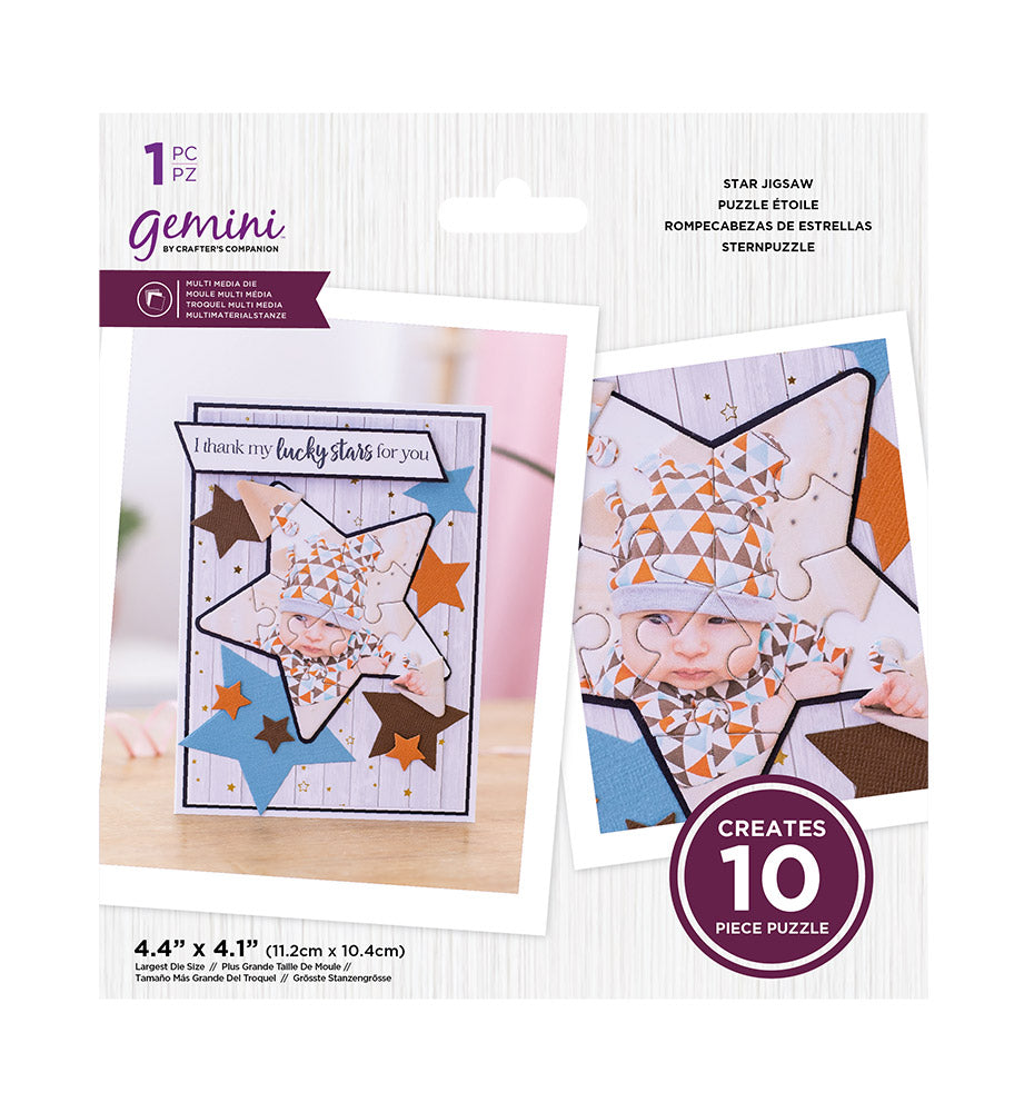 Gemini Decoupage Flower Stamp and Die - Delicate Lily