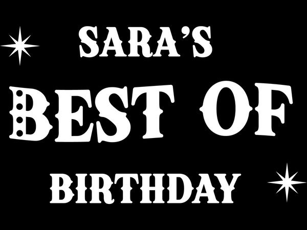 Sara's Best of Birthday - 27-10-2024