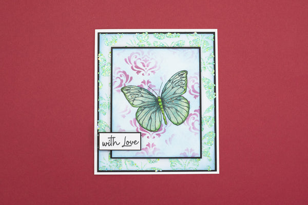 Create a Stunning Butterfly Card Craft with the Zen Garden Collection