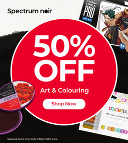 50% Off Art & Colouring