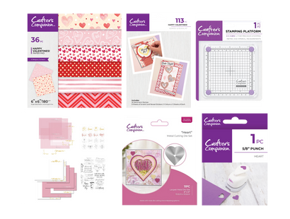 Crafter's Companion Valentines Scratch Reveal SHOWSTOPPER