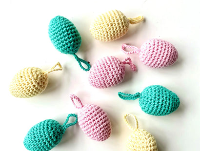 Hoooked Crochet Kit - Happy Easter Hanging Eggs