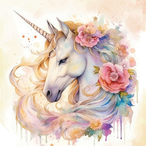 Majestic Unicorn - 6” x 6” Paper Pad