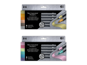 Spectrum Noir Metallic 12pk Marker Pens