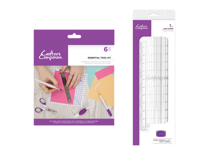 Crafter's Companion Essential Tools with FREE Paper Trimmer