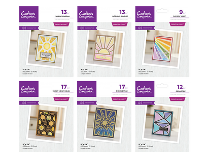 Crafter's Companion Patchwork Create-a-Card Selection