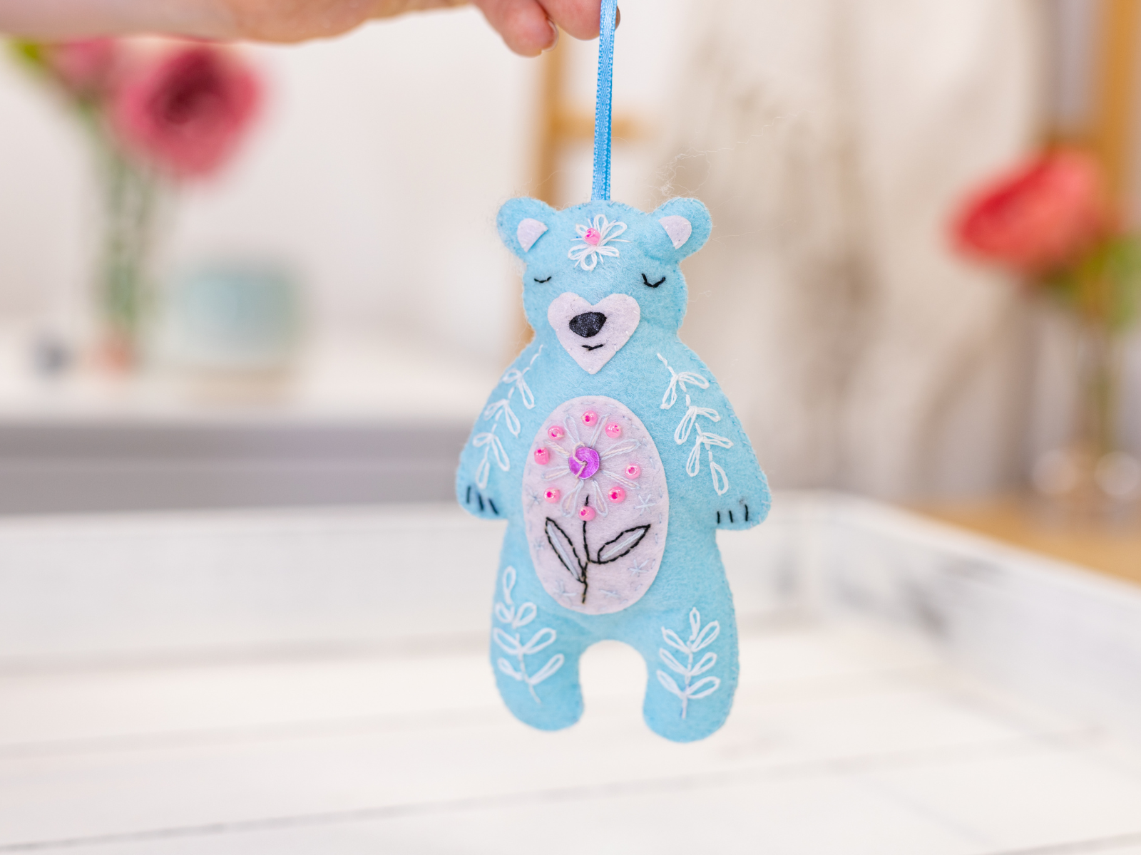 Threaders Keyring Kit - Bear