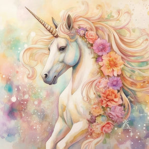 Majestic Unicorn - 6” x 6” Paper Pad