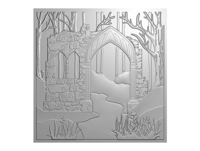 Sara Signature Fairy Glade  - 5.5”x5.5” 3D Embossing Folder - Into the Woods 