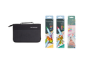 Spectrum Noir 12 Marker Storage Wallet with 9pc Aqua Markers