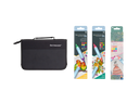 Spectrum Noir 12 Marker Storage Wallet with 9pc Aqua Markers