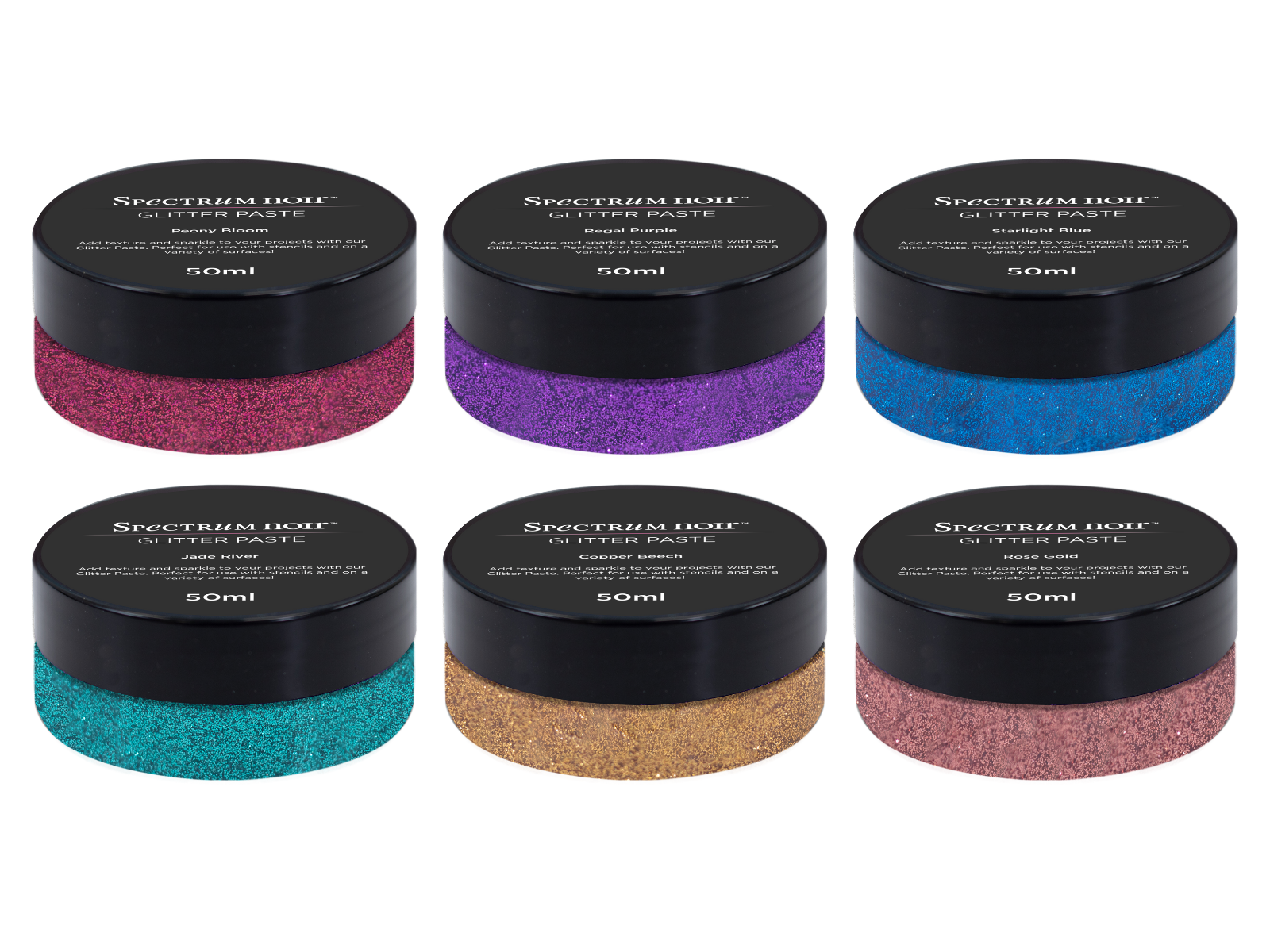 Spectrum Noir Everyday Glitter Pastes Selection