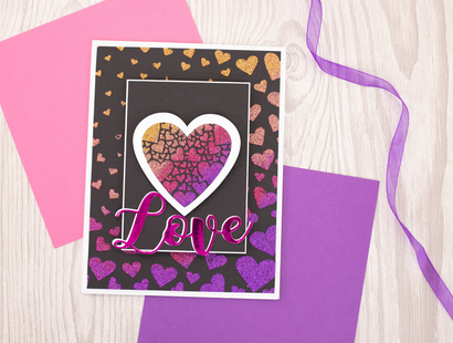 Crafter's Companion Glitter Paste Stencils Selection