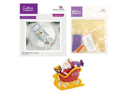 Crafter's Companion Christmas Cracker Dies & Decoration SHOWSTOPPER