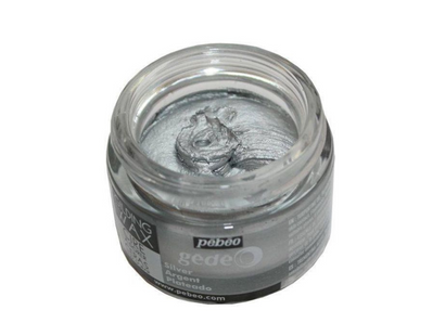 Pebeo Gilding Wax Silver - 30ml pot