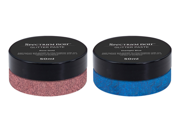 Spectrum Noir Glitter Paste Rose gold & Starlight Duo