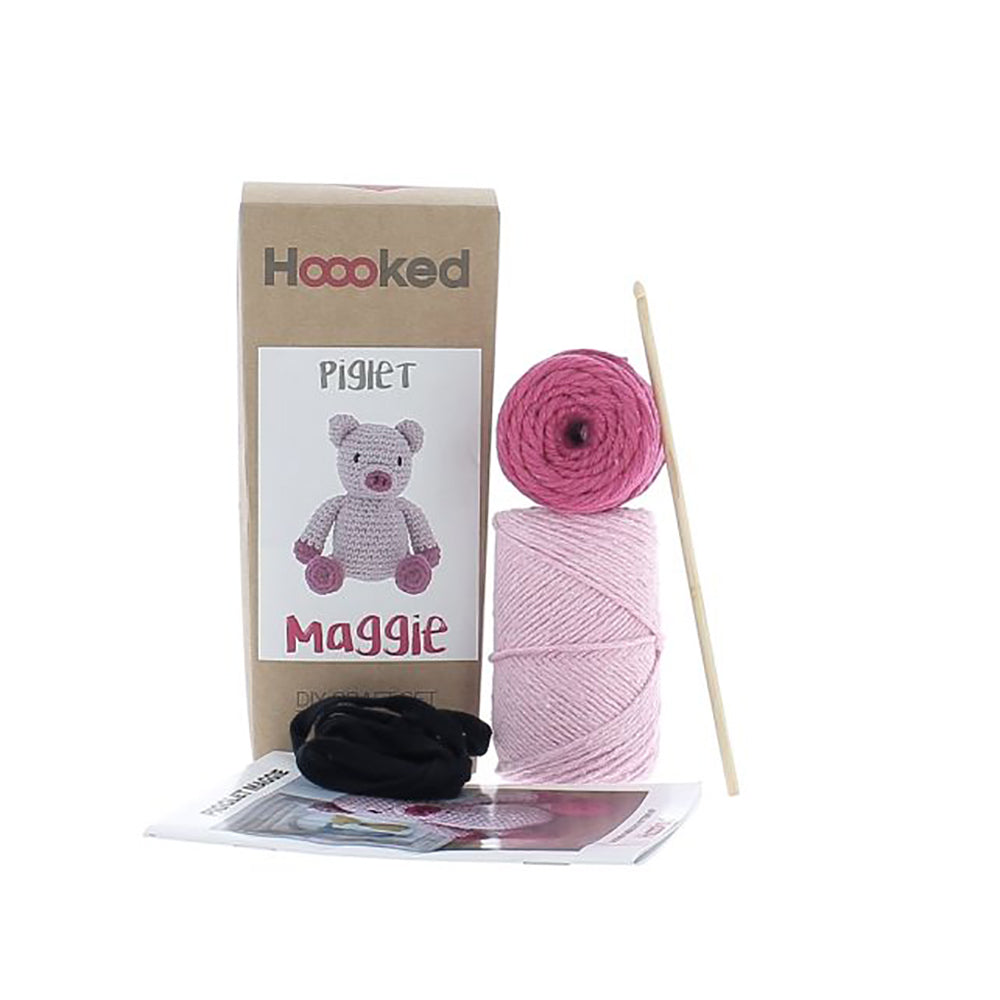 Hoooked Crochet Kit - Piglet