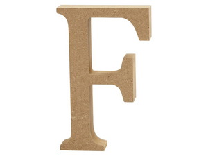 Creativ Wooden Letter - F