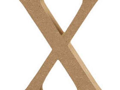 Creativ Wooden Letter - X