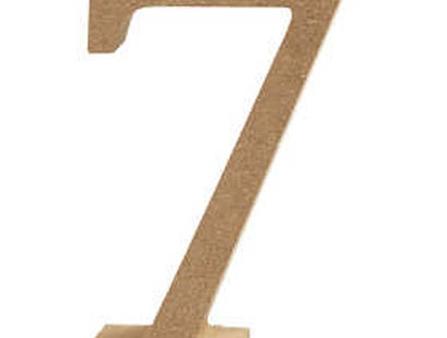 Creativ Wooden Number - 7