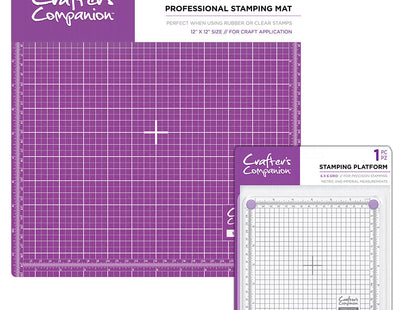 6"x6" Stamping Platform and Stamping Mat Collection