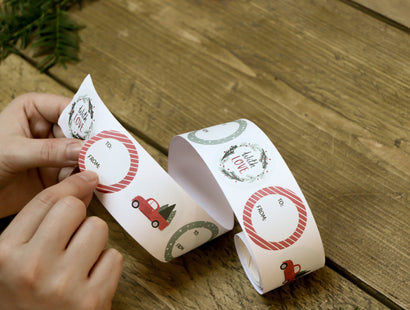 Christmas Gift Sticker Roll - Violet Studio