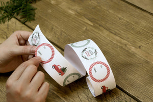 Christmas Gift Sticker Roll - Violet Studio