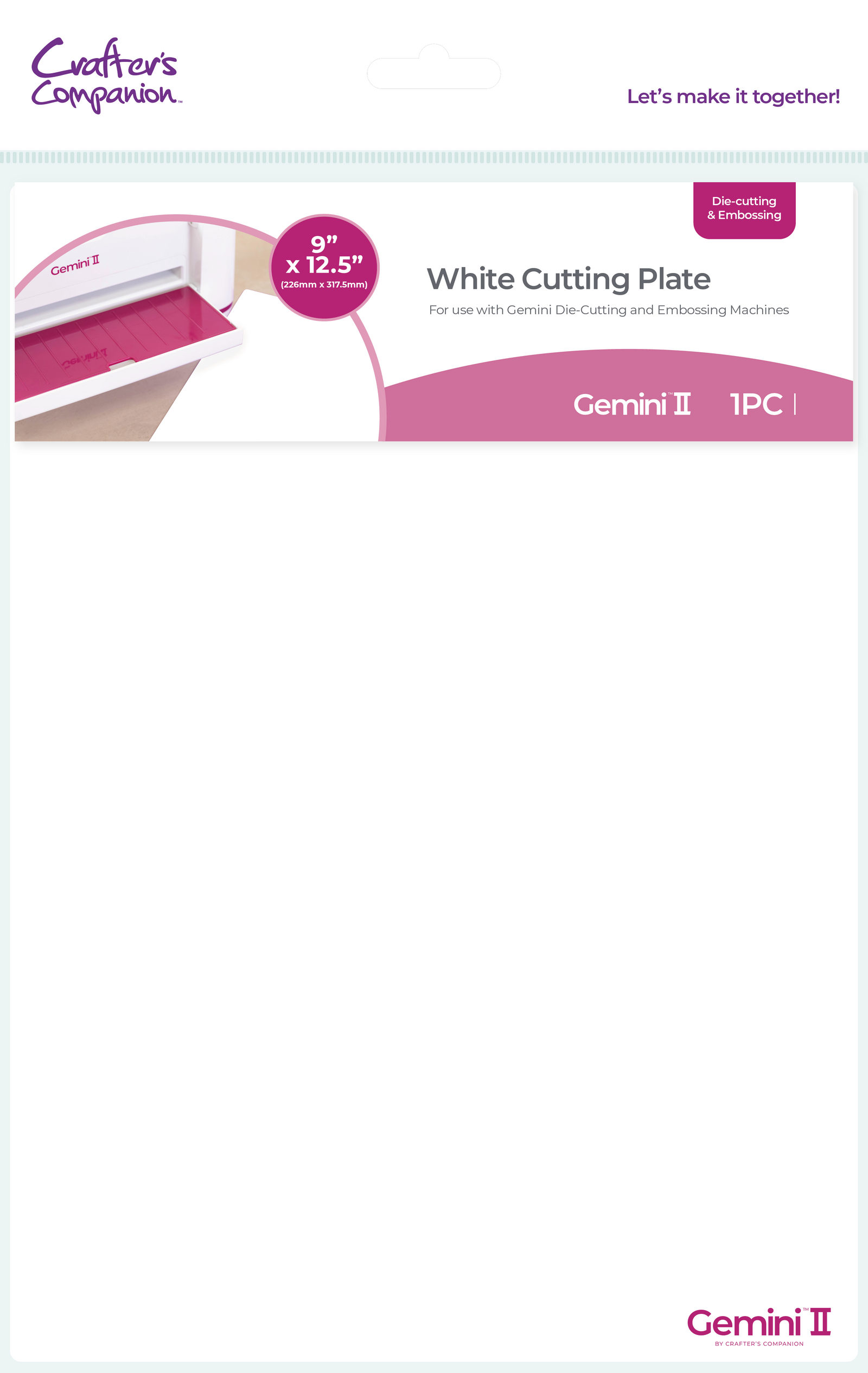 CC Gemini II Plate Bundle- 9x12