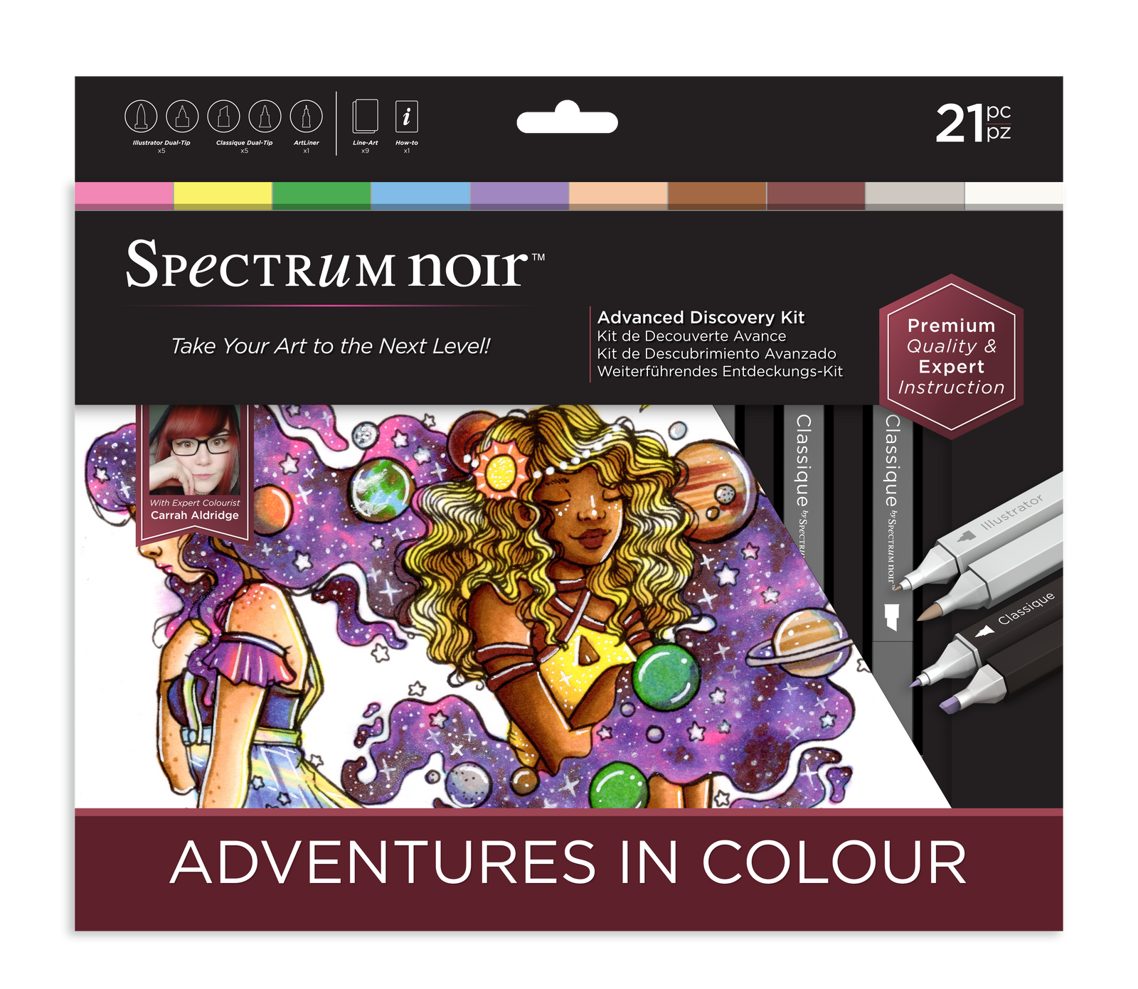 Spectrum Noir Advanced Discovery Kit - Adventures in Colour