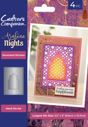 Arabian Nights Metal Dies 4 Piece - Decorated Window