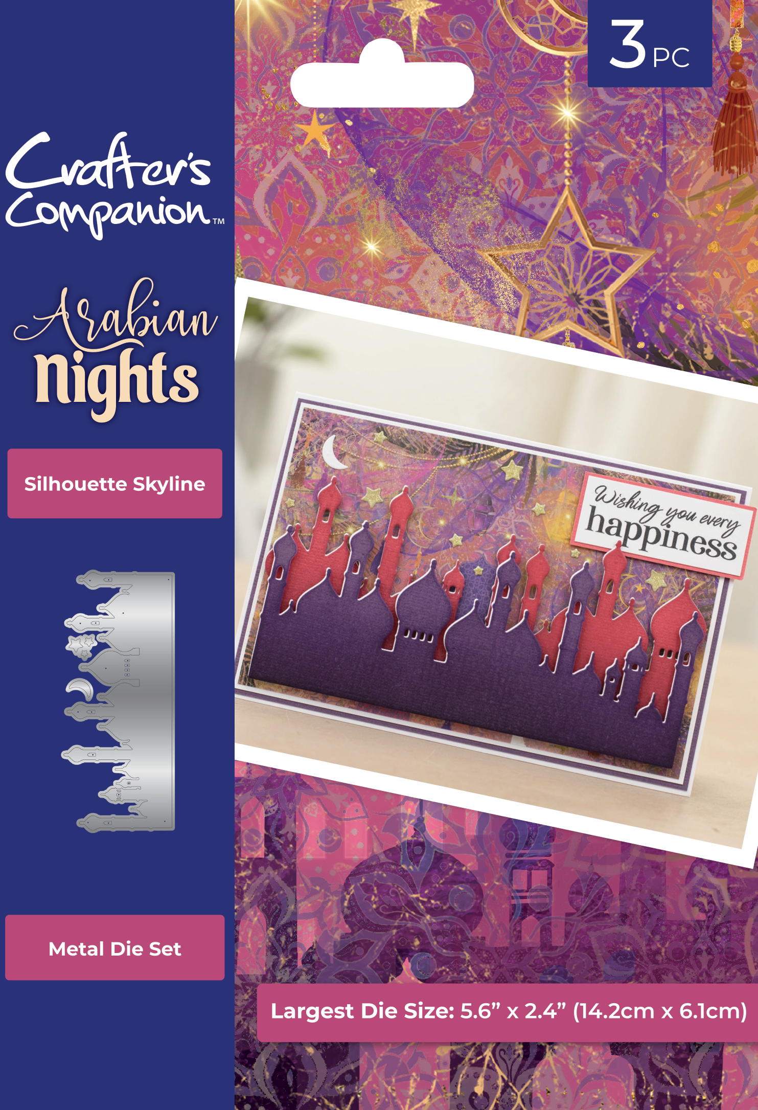 Arabian Nights Metal Dies 3 Piece - Silhouette Skyline