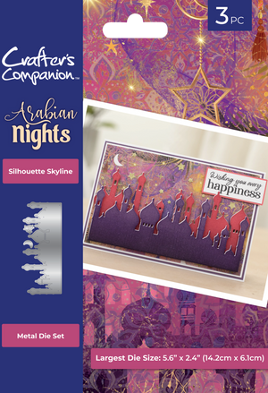 Arabian Nights Metal Dies 3 Piece - Silhouette Skyline