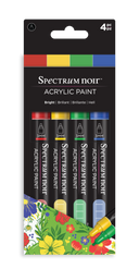 Spectrum Noir Acrylic Paint Marker (4PC)-Bright