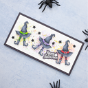 All Hallows Eve Clear Acrylic Stamps - Boo to you