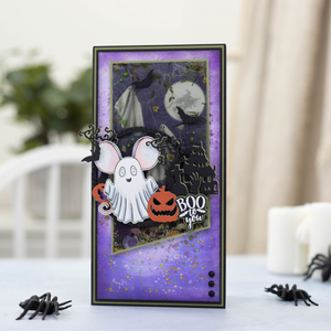 All Hallows Eve Clear Acrylic Stamps - Boo to you