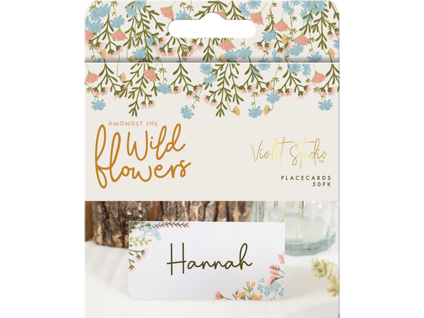 Place Cards - Amongst The Wildflowers - 50pk - Violet Studios