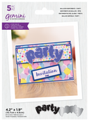 Gemini Balloon Stamp & Dies with Spectrum Noir Shimmer Inkpads Selection