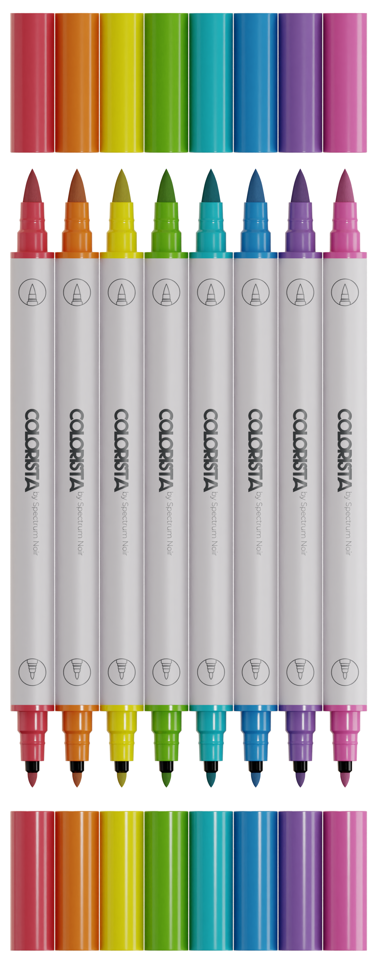 Colorista - Art Marker - Brilliant Hues 8pc