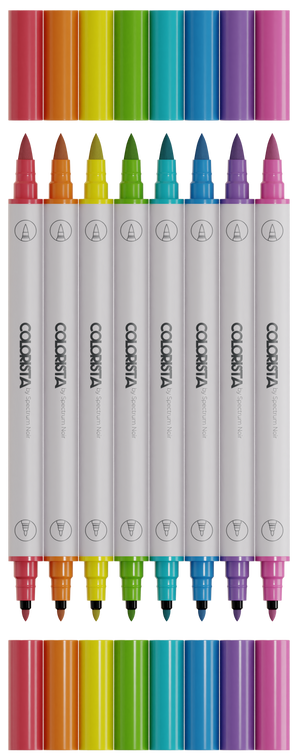 Colorista - Art Marker - Brilliant Hues 8pc