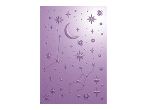 Crafter's Companion 6" x 4" 3D Embossing Folder - Celestial