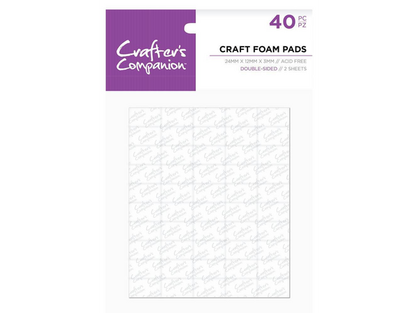 Crafter's Companion Foam Pads (24mm x 12mm x 3mm)