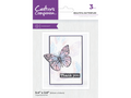 Crafter's Companion Clear Acrylic Stamp - Beautiful Butterflies