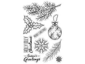 Frosty Winter's Day Clear Acrylic Stamp