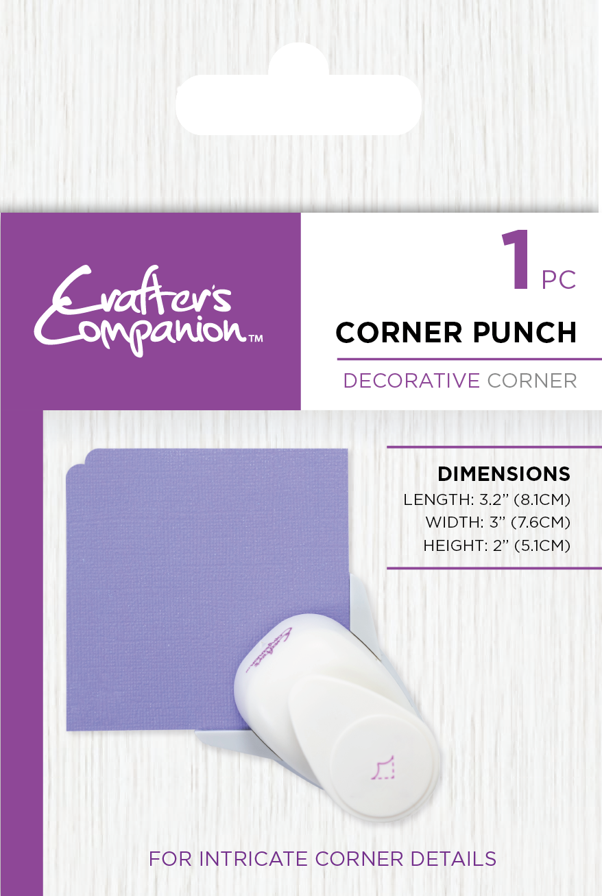 Crafter's Companion 7 Piece Corner Punch Collection