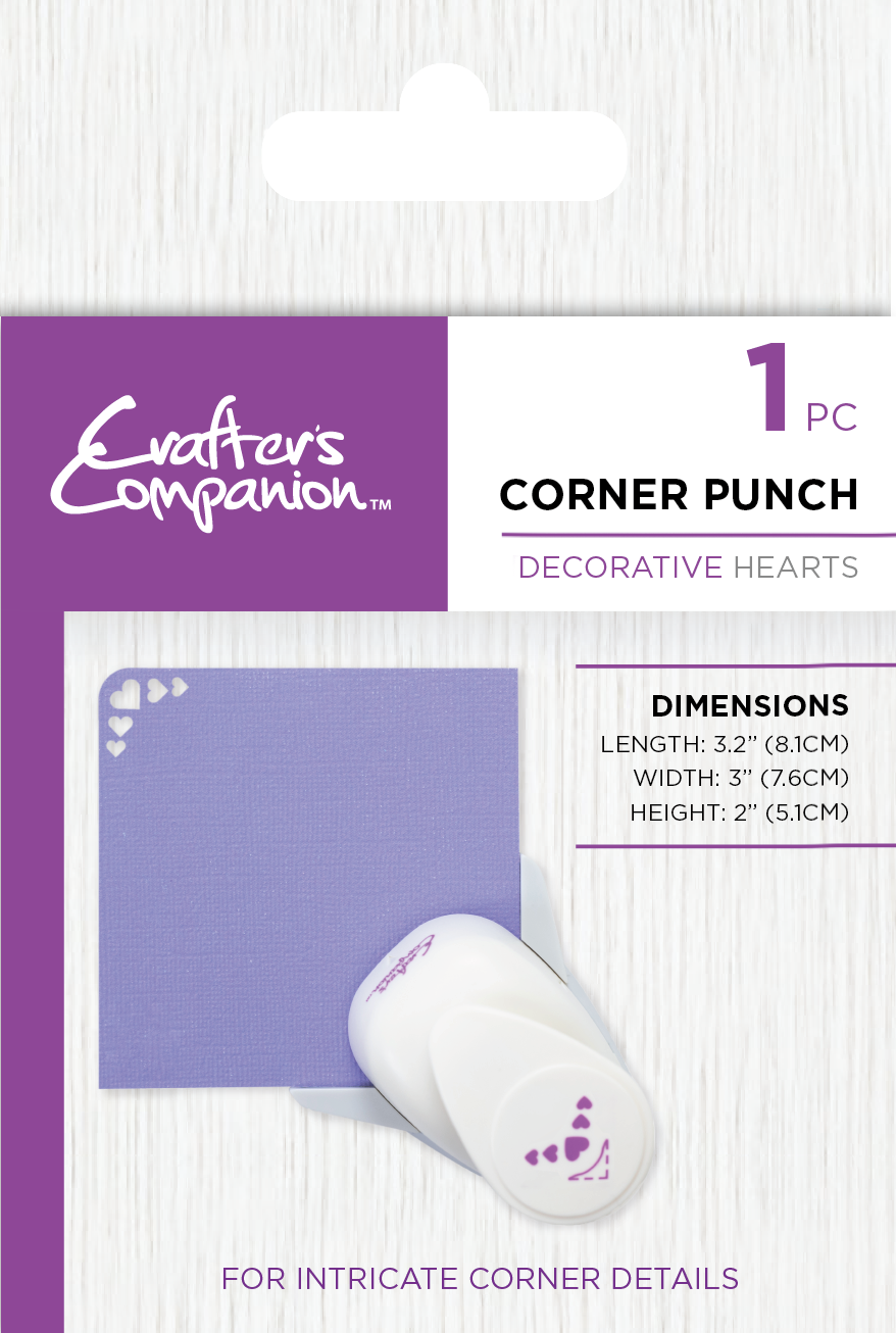 Crafter's Companion 7 Piece Corner Punch Collection