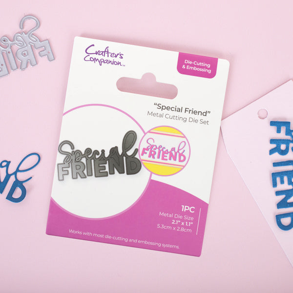 Crafters Companion - Die Cutting & Embossing - Special Friend