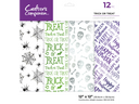 Crafters Companion 12” x 12” Luxury Foiled Acetate Pack - Trick or Treat