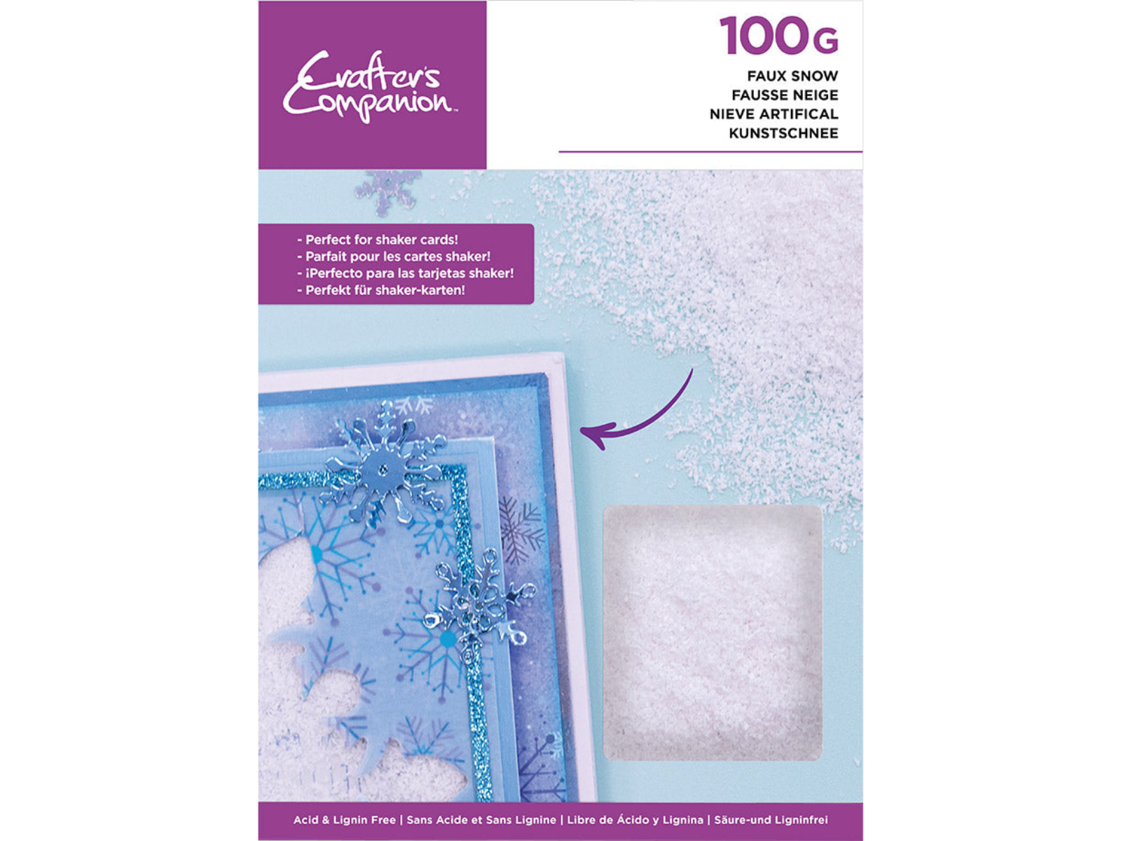 Crafters Companion - Faux Snow - 100g