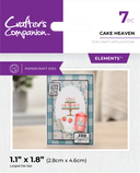 Crafter's Companion Kitchen Collection - Metal Die - Cake Heaven
