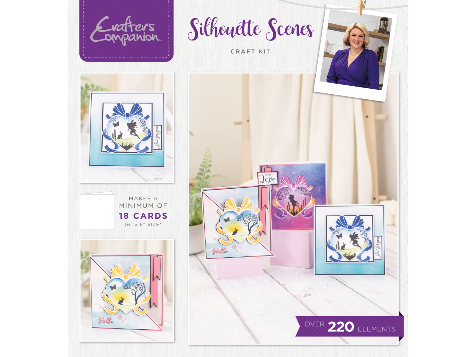 Crafters Companion - Silhouette Scenes Craft Kit